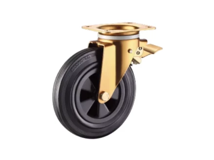 Колесо поворотное SCb63K 160 мм с тормозом 1027293 купить в Ноябрьске