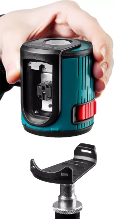 Нивелир лазерный линейный CL 20, сверхъяркий, KRAFTOOL 34700, двухлучевой, 20м, IP54, точн. 0,2 мм/м 34700 купить в Ноябрьске