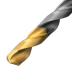 Набор сверл по металлу Denzel 723001, 1-10 мм, Р6М5-TiN, Golden Tip, 10 шт купить в Ноябрьске