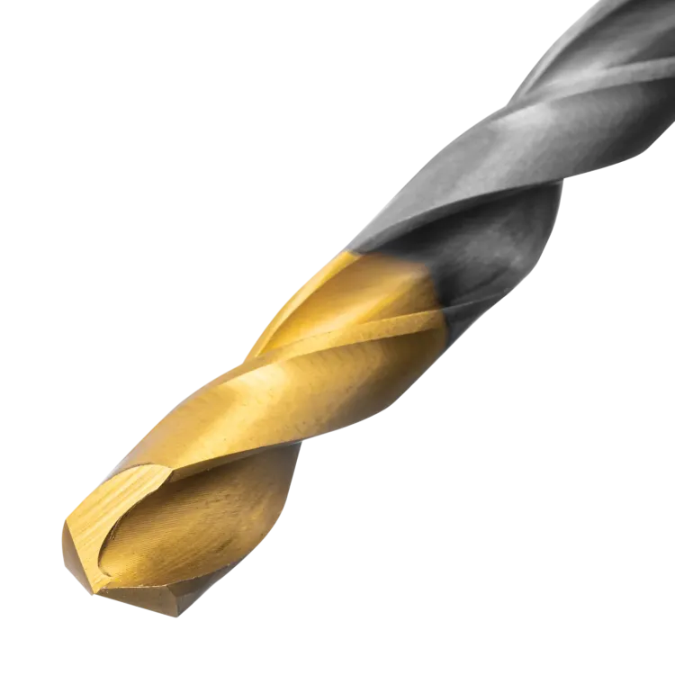 Набор сверл по металлу Denzel 723001, 1-10 мм, Р6М5-TiN, Golden Tip, 10 шт купить в Ноябрьске