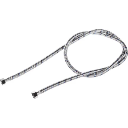 Подводка гибкая ЗУБР для воды, оплетка из нержавеющей стали, г/г 1/2&quot; - 1,8м 51005-G/G-180 купить в Ноябрьске