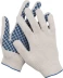Перчатки трикотажные DEXX, 7 класс, х/б, обливная ладонь 114001 купить в Ноябрьске