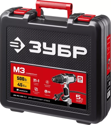 Дрель-шуруповерт сетевая ДШ-М3-500-2 К серия МАСТЕР купить в Ноябрьске