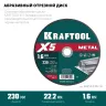 Круги отрезные абразивные, по металлу 36255-230-1.6 купить в Ноябрьске