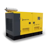 Дизельный генератор Vektor AD-120Y-T400 в шумозащитном кожухе