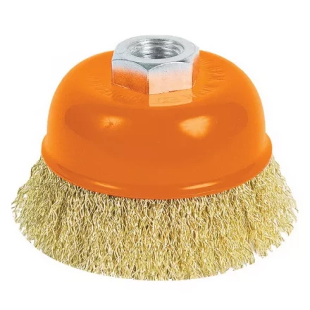 Щетка чашечная для шлифмашин 75мм M14 BS Кратон 1 11 02 004 купить в Ноябрьске