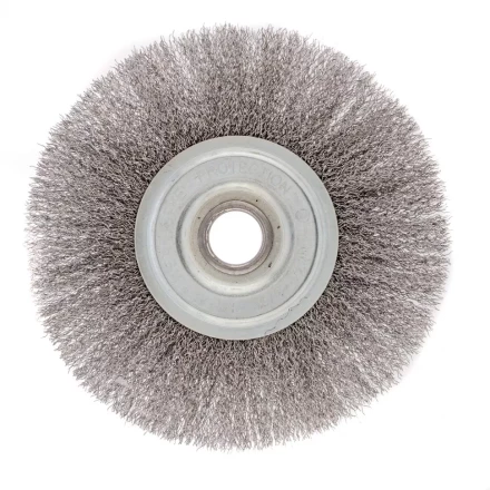 Щетка для УШМ 175 мм посадка 22,2 мм плоская витая проволока Сибртех 746667 купить в Ноябрьске