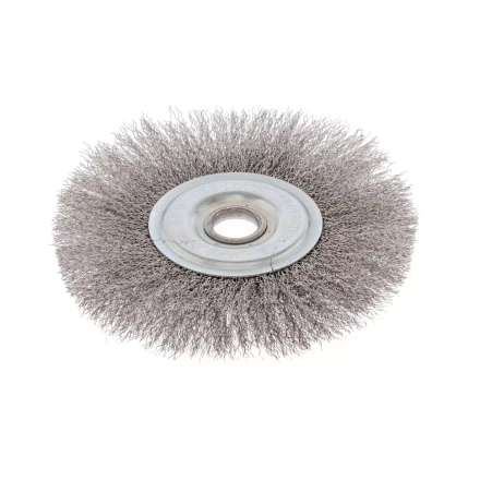 Щетка для УШМ 175 мм посадка 22,2 мм плоская витая проволока Сибртех 746667 купить в Ноябрьске