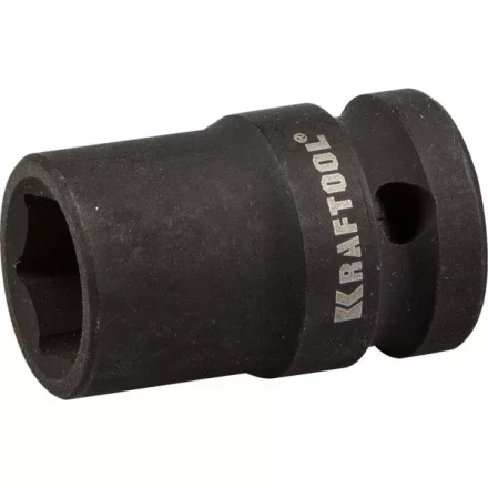 Торцовая головка KRAFTOOL &quot;INDUSTRIE QUALITAT&quot; ударная (1/2&quot;), FLANK, Cr-Mo, фосфатированная, 14 мм 27940-14_z01 купить в Ноябрьске