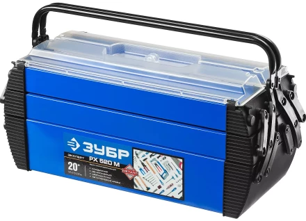 Ящик ЗУБР &quot;ДОКА&quot; металлический для инструмента, 20&quot; 38163-20 купить в Ноябрьске