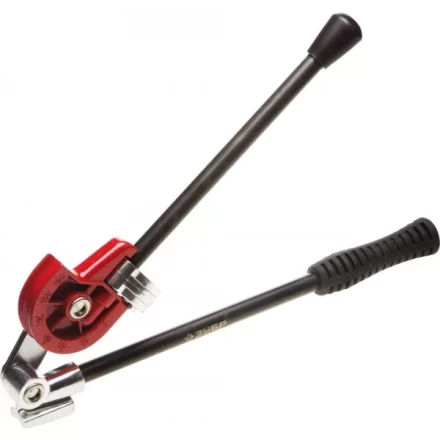 Трубогиб ЗУБР "ЭКСПЕРТ" для точной гибки труб из мягкой меди, алюминия, тонкостенной стали под углом до 180град, 10мм 23524-10 купить в Ноябрьске