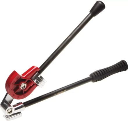 Трубогиб ЗУБР "ЭКСПЕРТ" для точной гибки труб из мягкой меди, алюминия, тонкостенной стали под углом до 180град, 10мм 23524-10 купить в Ноябрьске