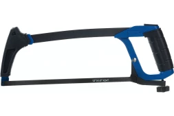 Ножовка ЗУБР "МАСТЕР" по металлу, биметаллическое полотно, усиленная рамка, металлическая обрезиненная ручка, 300 м 15774_z02