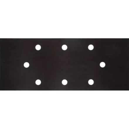 Лист шлиф. универсал. URAGAN &quot;Оптимален для твердых пород дерева&quot; 8 отверстий по линии, для ПШМ, P320, 93х230мм, 50шт 907-22102-320-50 купить в Ноябрьске