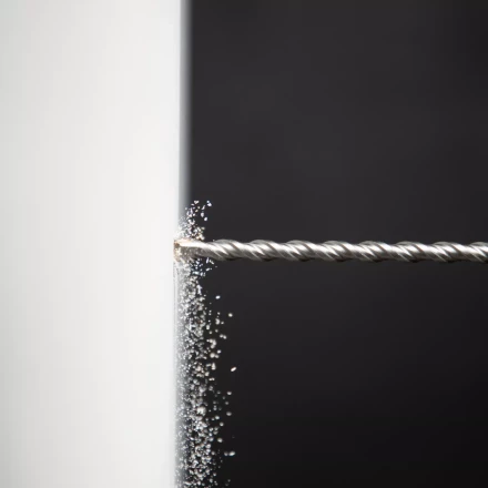 Бур по бетону Denzel, 8 x 210 мм, двойная спираль, три пылеотводящие кромки, 705013 купить в Ноябрьске