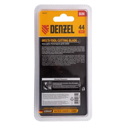 Насадка для МФИ режущая Т-образная, BiM, по металлу, дереву, пластику, 44 x 1.4 мм, мелкий зуб Denzel 782307 купить в Ноябрьске