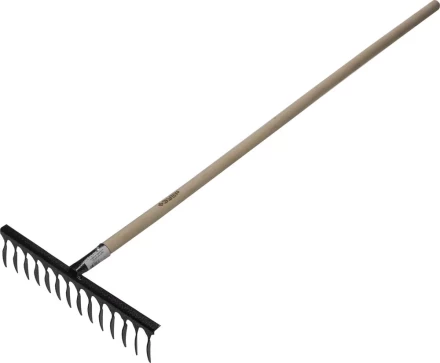 Грабли ЗУБР садовые с черенком, 14 витых зубцов 4-39581-14 купить в Ноябрьске