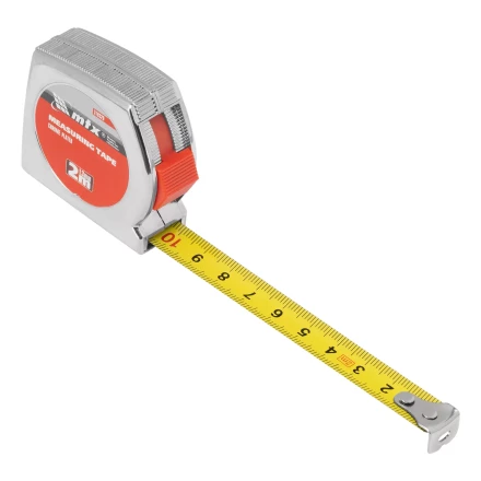 Рулетка Matrix Chrom, 2 м x 13 мм, хромированный корпус, 310329 купить в Ноябрьске