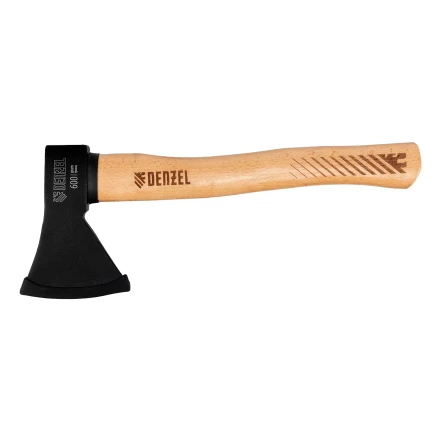 Топор, 600 г Denzel, кованый, буковое топорище 21631 купить в Ноябрьске