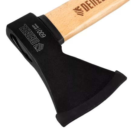 Топор, 600 г Denzel, кованый, буковое топорище 21631 купить в Ноябрьске