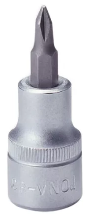 Насадка торцевая 1/4&quot;DR с вставкой РН2 L-37мм S11H202  Jonnesway 48553 купить в Ноябрьске