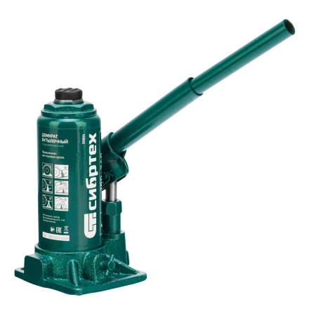 Домкрат гидравлический бутылочный Сибртех 50804, 6 т, 180-340 мм купить в Ноябрьске