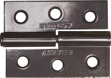 Петля дверная STAYER &quot;MASTER&quot; разъемная, цвет коричневый, левая, 65мм 37613-65-3L купить в Ноябрьске