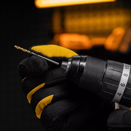 Сверло спиральное по металлу 3,2 x 65мм, Р6М5, Golden Tip, многогранная заточка, 2шт. Denzel 718269 купить в Ноябрьске