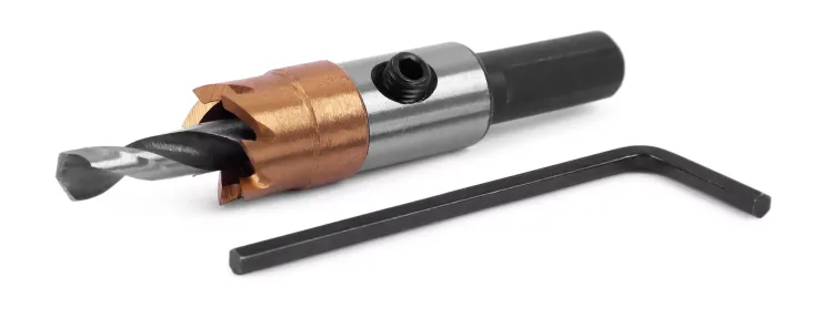 HSS-TiN коронка MESSER 12мм с центр. сверлом без пружины для  лист. материала до 2 мм ц/х купить в Ноябрьске