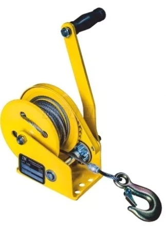 Лебедка ручная с тормозом LRT 1800 канат LB купить в Ноябрьске