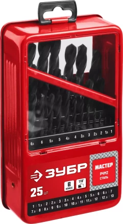 Наборы сверл по металлу серия МАСТЕР купить в Ноябрьске