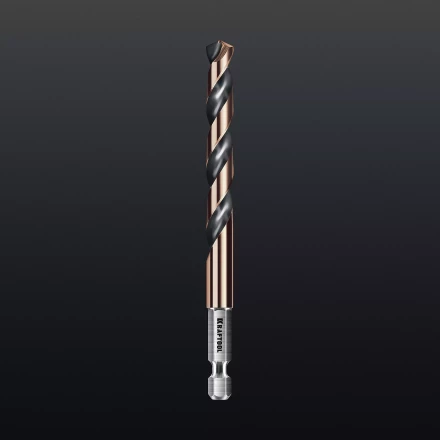 Набор сверл по металлу, хвостовик НЕХ-1/4, сталь М35-Со5% 29652-H10 купить в Ноябрьске