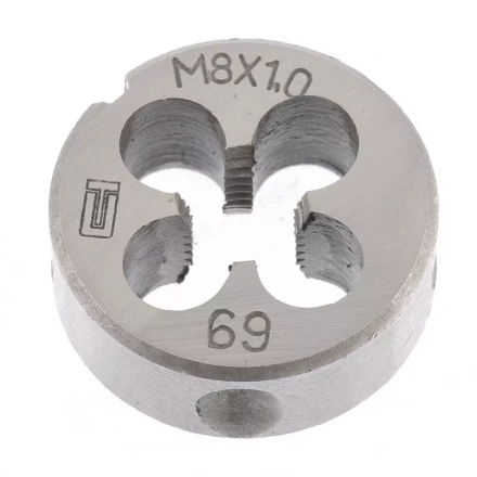 Плашка М8 х 1,0 мм СИБРТЕХ 77019 купить в Ноябрьске