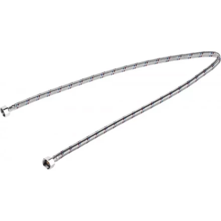 Подводка гибкая STAYER для воды, оплетка из нержавеющей стали, г/г 1/2&quot; - 1м 51015-G/G-100 купить в Ноябрьске