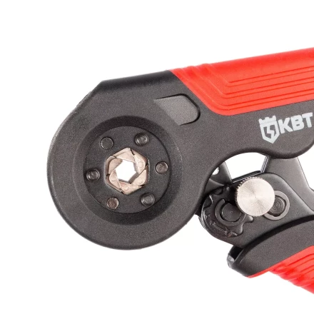 Пресс-клещи КВТ ПКВш-10А для опрессовки втулочных наконечников до 10 мм (101398) купить в Ноябрьске