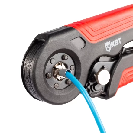 Пресс-клещи КВТ ПКВш-10А для опрессовки втулочных наконечников до 10 мм (101398) купить в Ноябрьске