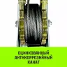 Лебедка рычажная гаражная HITCH CP 2002 2000 кг канат 2.8 м двойной храповый механизм (SZ073185) купить в Ноябрьске
