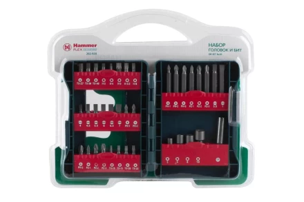 Набор бит HAMMER DR набор No20 37шт. купить в Ноябрьске