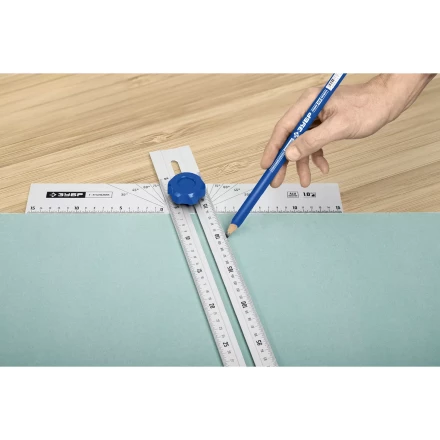 ЗУБР Т-угольник алюминиевый с подвижной направляющей, Профессионал (34389) купить в Ноябрьске