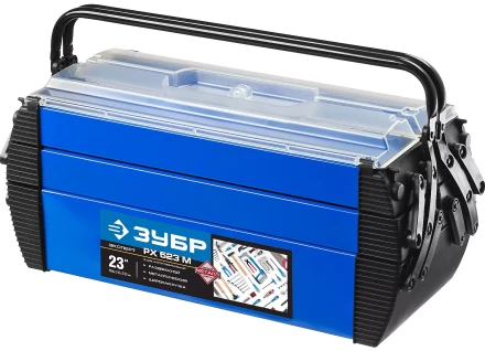 Ящик ЗУБР &quot;ДОКА&quot; металлический для инструмента, 23&quot; 38163-23 купить в Ноябрьске