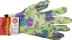 Перчатки GRINDA садовые, прозрачное нитриловое покрытие, размер L-XL, зеленые 11295-XL купить в Ноябрьске