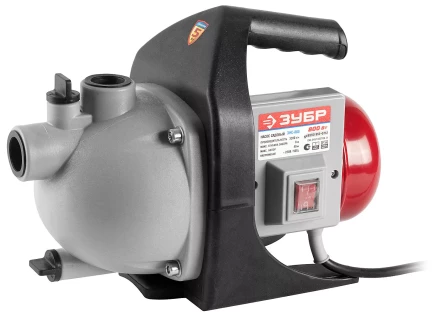 Насос ЗУБР поверхностный, 55л/мин, напор 40м, 800Вт ЗНС-800 купить в Ноябрьске
