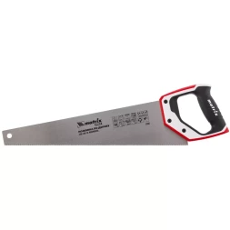 Ножовка по дереву 450 мм каленый зуб 3D 11-12TPI  трехкомпонентная рукоятка PRO MATRIX 23583