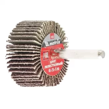 Круг лепестковый для дрели 40 х 20 х 6 мм P 100 MATRIX 74168 купить в Ноябрьске