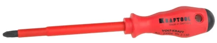 Отвертка KRAFTOOL &quot;VOLT-KRAFT&quot; 1000В, PH №3-150мм 25006-3-150 купить в Ноябрьске