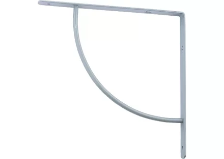 Кронштейн арочный выгнутый 200х200х20 мм серебряный СИБРТЕХ 94058 купить в Ноябрьске