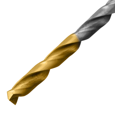 Набор сверл по металлу Denzel 723003, 1-10 мм, Р6М5-TiN, Golden Tip, 19 шт купить в Ноябрьске