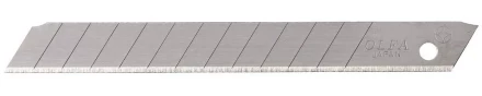 Лезвия OLFA сегментированные, 9х80х0,38мм, 13 сегментов, 50 шт OL-AB-50B купить в Ноябрьске