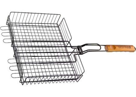 Решетка гриль 250х310х65 мм объемная антипригарная PALISAD Camping 69552 купить в Ноябрьске