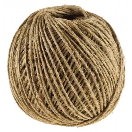 Шпагат STAYER хозяйственно-бытовой, льнопеньковый, d=1,4 мм, 60 м, 13,5 кгс, 1,25 ктекс 50110-060 купить в Ноябрьске